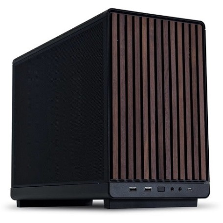 Lian Li x Dan Cases A3 Negra/Madera M-ATX