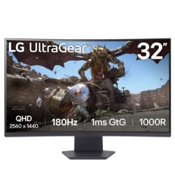 LG UltraGear 32GS60QC-B 32" VA QHD 180Hz Curvo