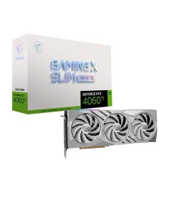 MSI GeForce RTX 4060 Ti Gaming Slim White 16GB GDDR6 DLSS3