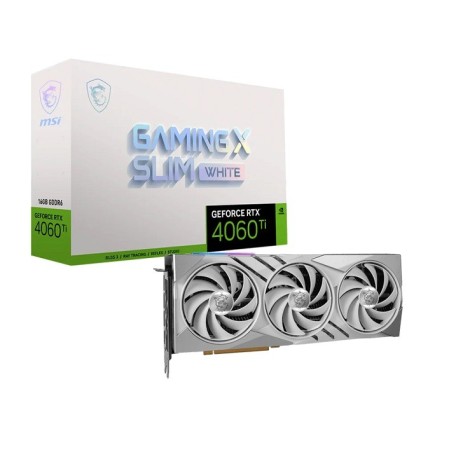 MSI GeForce RTX 4060 Ti Gaming Slim White 16GB GDDR6 DLSS3