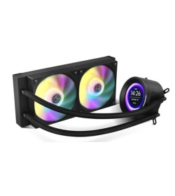 Nox Hummer X-240 LCD RGB Negra 240mm