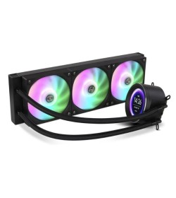 Nox Hummer X-360 LCD RGB Negra 360mm