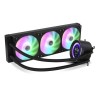 Nox Hummer X-360 LCD RGB Negra 360mm