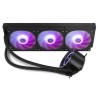 Nox Hummer X-360 LCD RGB Negra 360mm