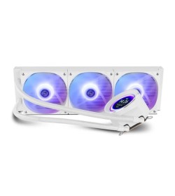 Nox Hummer X-360 LCD RGB Blanca 360mm