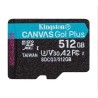 Kingston Canvas Go! Plus MicroSD 512GB UHS-I