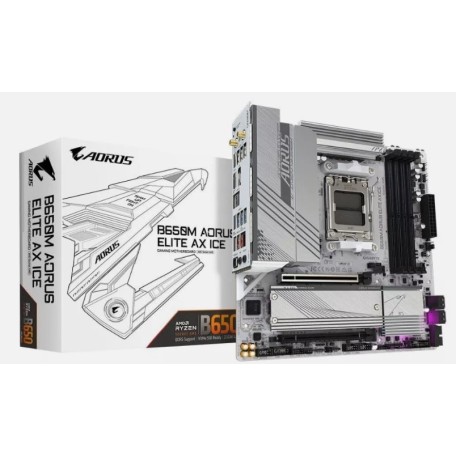 Gigabyte AORUS B650M Elite AX Ice M-ATX