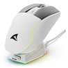 Sharkoon Skiller SGM50W Blanco RGB Inalámbrico