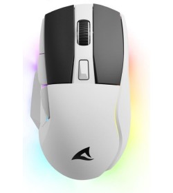 Sharkoon Skiller SGM50W Blanco RGB Inalámbrico