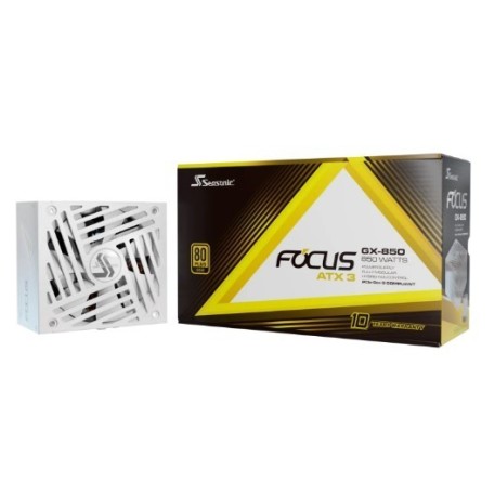 Seasonic FOCUS GX 2024 850W 80 Plus Gold Modular Blanca ATX 3.1