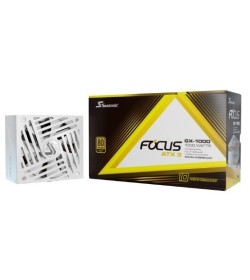 Seasonic FOCUS GX 2024 1000W 80 Plus Gold Modular Blanca ATX 3.1