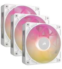 Corsair iCUE Link RX120 Max RGB PWM Blanco 120mm (Pack 3uds)