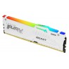 Kingston Fury Beast RGB Blanca DDR5 6000 32GB 2x16 CL30 AMD EXPO