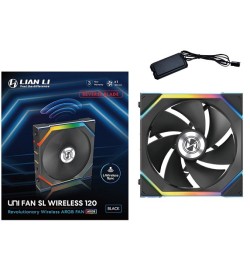 Lian Li Uni Fan SL120 Inalámbrico RGB Flujo Inverso PWM 120mm