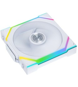 Lian Li Uni Fan SL120 Inalámbrico RGB Flujo Inverso PWM Blanco 120mm