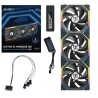 Lian Li Uni Fan SL120 Inalámbrico RGB PWM 120mm (Pack 3uds)