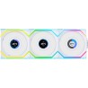 Lian Li Uni Fan SL120 LCD Inalámbrico Flujo Inverso PWM Blanco Pack