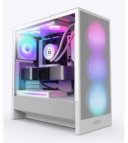 NZXT H5 Flow RGB Blanca 2024 E-ATX