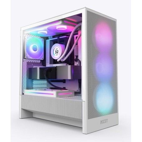 NZXT H5 Flow RGB Blanca 2024 E-ATX