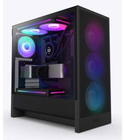 NZXT H5 Flow RGB Negra 2024 E-ATX