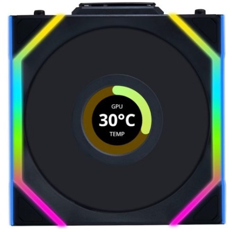 Lian Li Uni Fan SL120 LCD Inalámbrico RGB PWM 120mm