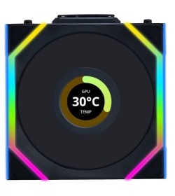 Lian Li Uni Fan SL120 LCD Inalámbrico RGB PWM 120mm (Pack 3uds)