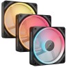 Corsair iCUE Link LX120-R RGB Flujo Inverso 120mm (Pack 3uds)