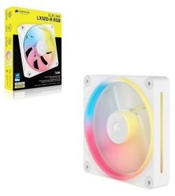 Corsair iCUE Link LX120-R RGB Flujo Inverso Blanco 120mm