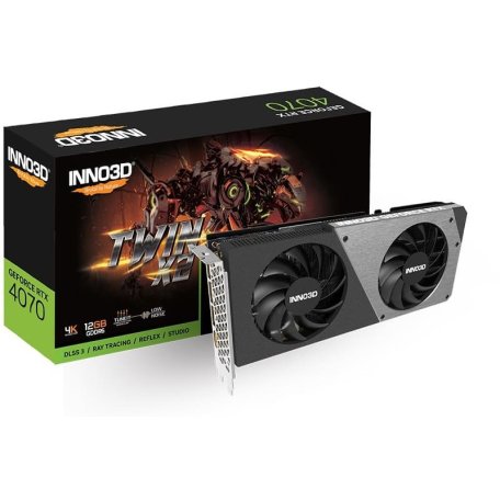 Inno3D GeForce RTX 4070 Twin X2 12GB GDDR6 DLSS3