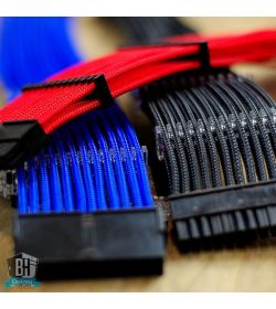 BH Custom cable comb abierto 6 slots negro