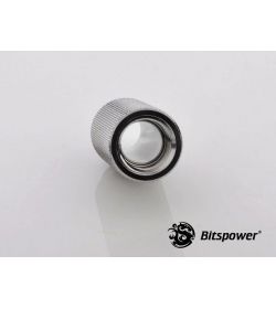 Bitspower Racord extensor 30mm Plata brillante IG1/5