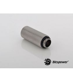 Bitspower Racord extensor 40mm Negro brillante IG1/5