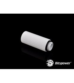 Bitspower Racord extensor 40mm Blanco Deluxe G1/5