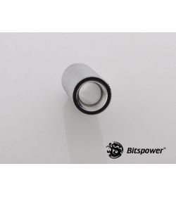 Bitspower Racord extensor 50mm Plata brillante IG1/5