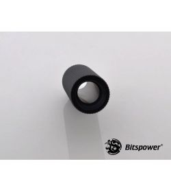 Bitspower Racord extensor 50mm Negro carbono G1/5