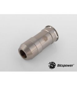 Bitspower Racord Conexión/Desconexión Rápida Negro Brillante con G1/4 Hembra