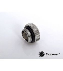 Bitspower Racord Adaptador Multifunción Mini C49 Plata Brillante