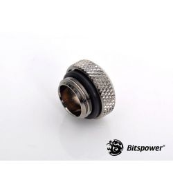 Bitspower Racord adaptador multifunción negro brillante Mini C49