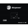 Bitspower Racord adaptador multifunción Plata brillante C69