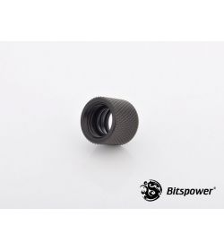 Bitspower Racord adaptador multifunción Negro carbono C69