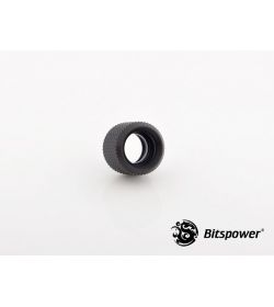 Racord adaptador multifunción Bitspower Negro carbono C72