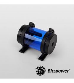 Bitspower Depósito Tanque de agua Z-Multi 80 ICE Blue Body & Black POM Cap