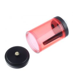 Bitspower Depósito Z-Multi 80 ICE Red Body & Black POM Cap