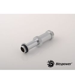 Bitspower Plata brillante Aqua Link Pipe II 41-69mm