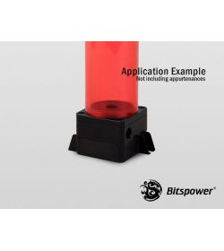 Bitspower Kit de mejora DDC TOP 80 ICE Red body & Black POM Version