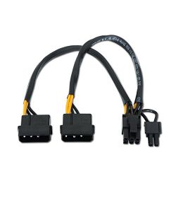 Nanocable Cable Alimentación Tarjeta Gráfica Molex 6+2 Pin 20cm