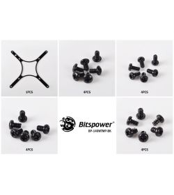 Bitspower (Ventilador 140mm) Soporte Depósito