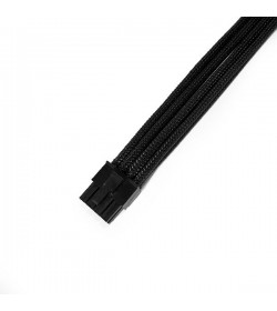 BHCustoms Extensor 6+2 Pin PCIe 45cm Negro