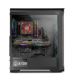 Nox Hummer Quantum ARGB Cristal Templado ATX