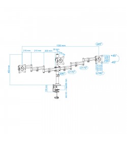 Arctic Z-2 Soporte Dual para Monitor